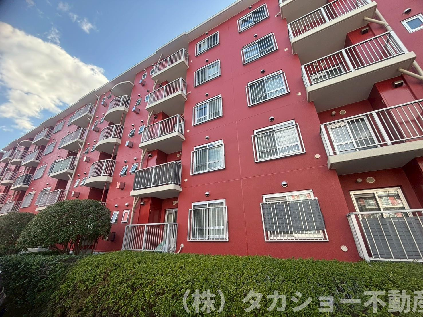 グリーンハイム検見川　9号棟の外観|物件の外観です