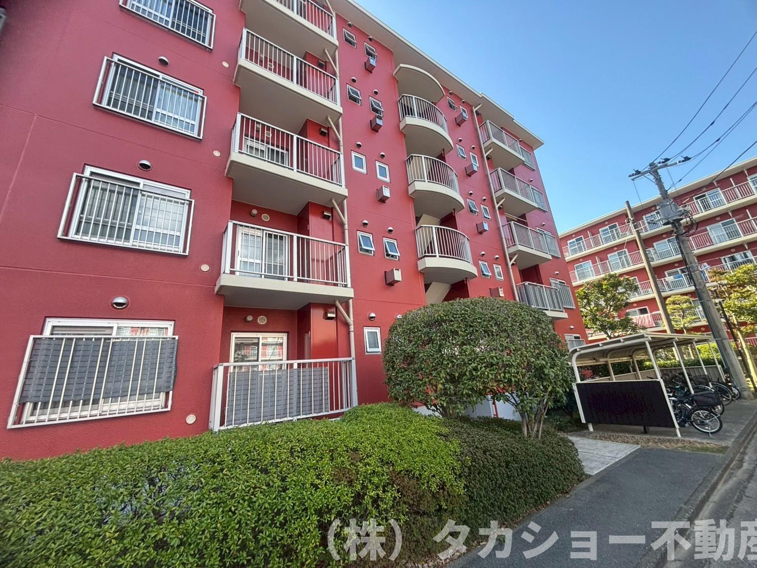 グリーンハイム検見川　9号棟の外観|物件の外観です