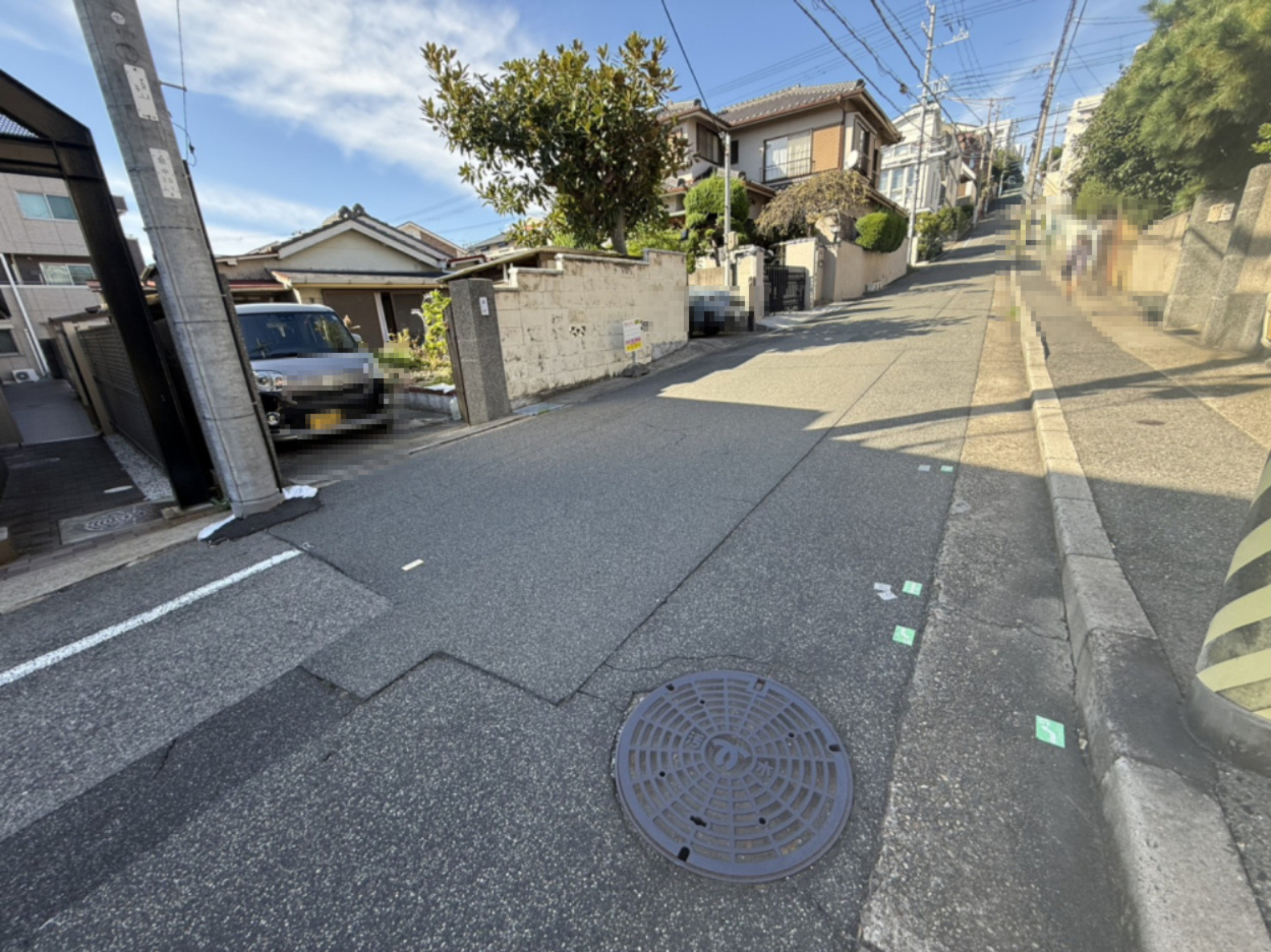 歌敷山３丁目土地の外観