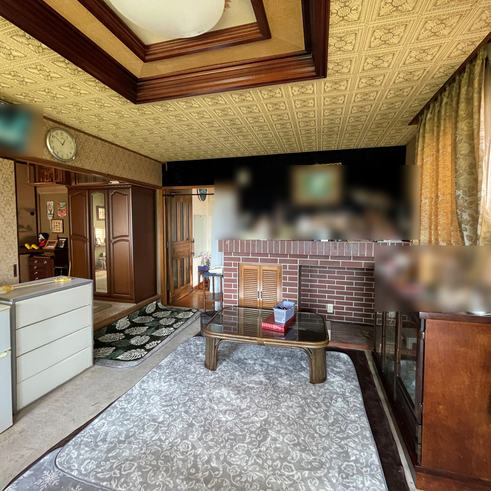 洞爺湖町入江60-6　中古住宅の居間・リビング