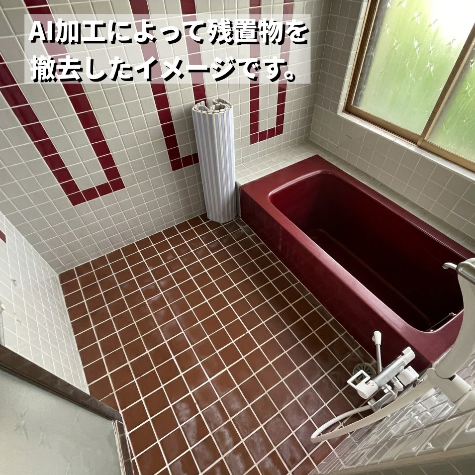 洞爺湖町入江60-6　中古住宅の浴室