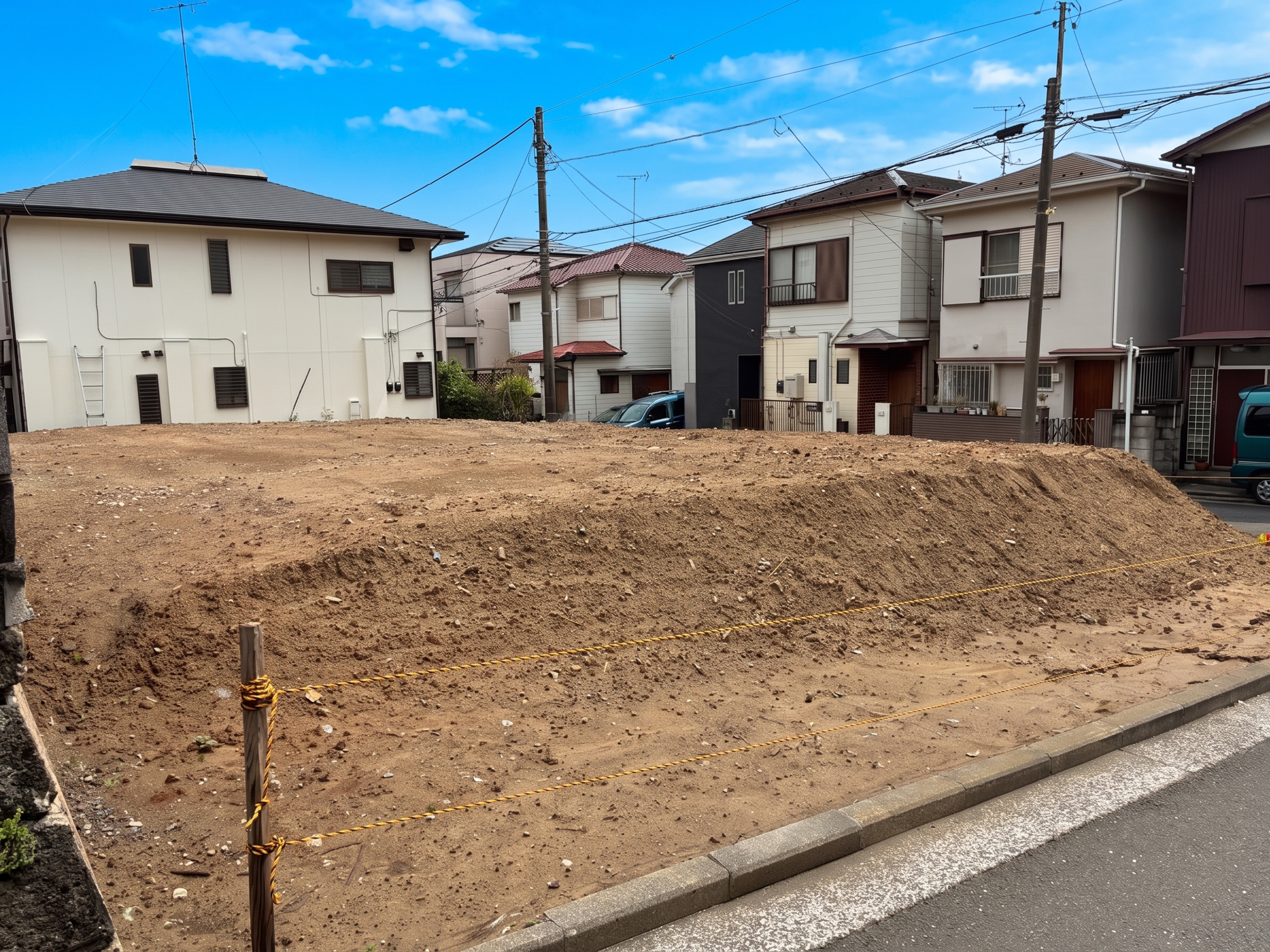 【前面道路含む現地写真】