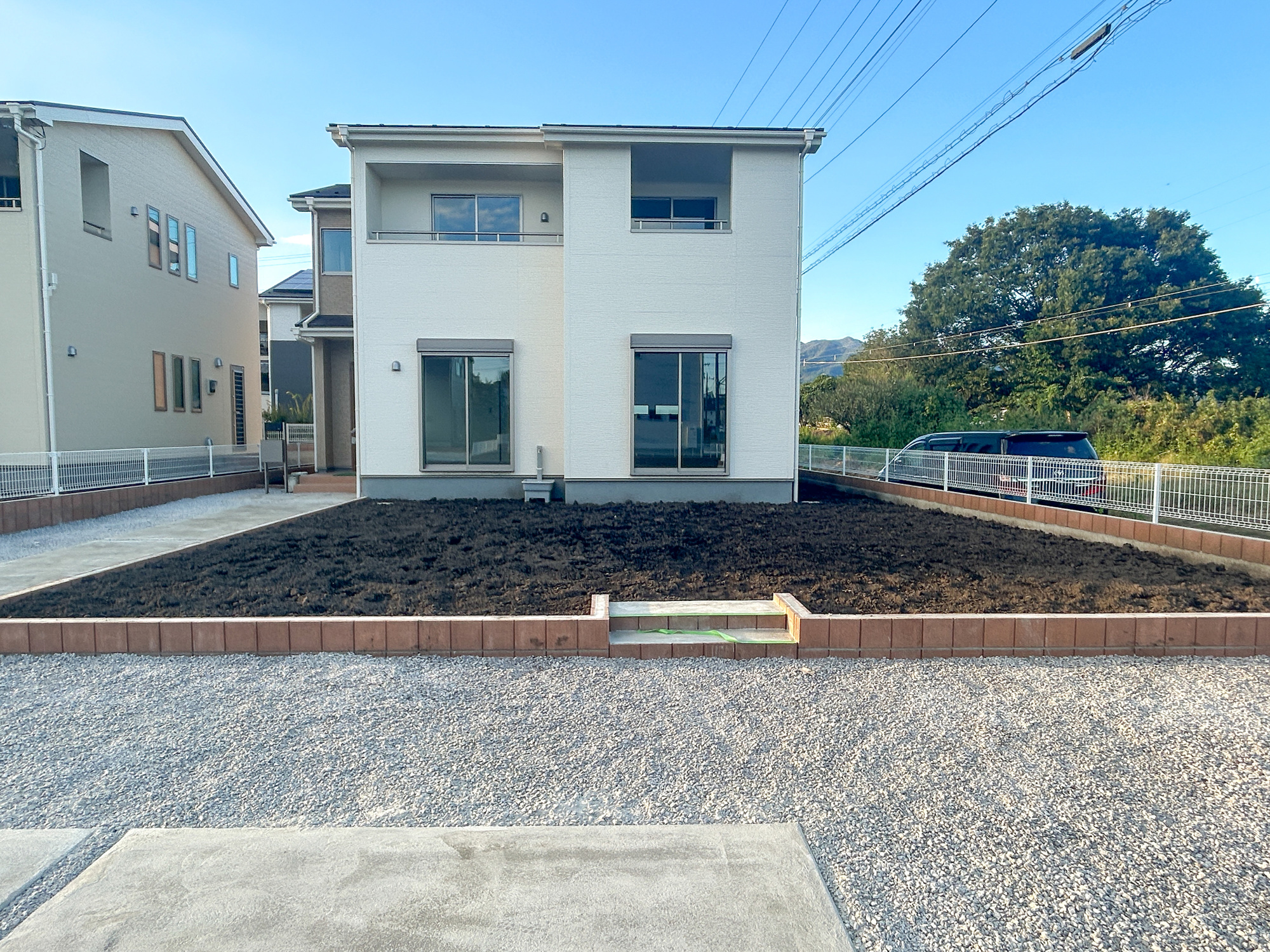 第18渋川金井　新築住宅全8棟の庭|お庭での家庭菜園・ガーデニングを通じて、お子様と一緒に育てていくと、思い出も増えていきそうですね♪