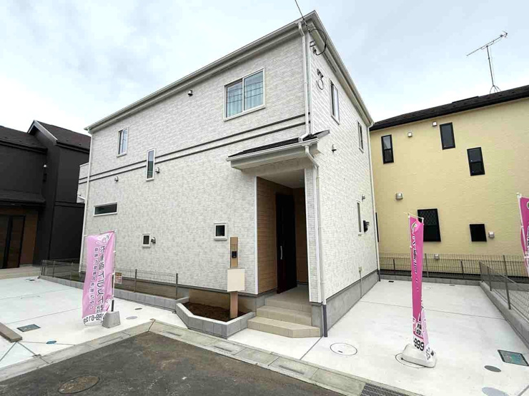 【外観】春日部市一ノ割　新築一戸建て　E号棟
