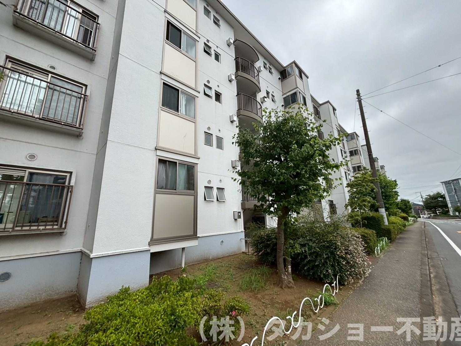 八千代台パークハイツ　6号棟の外観