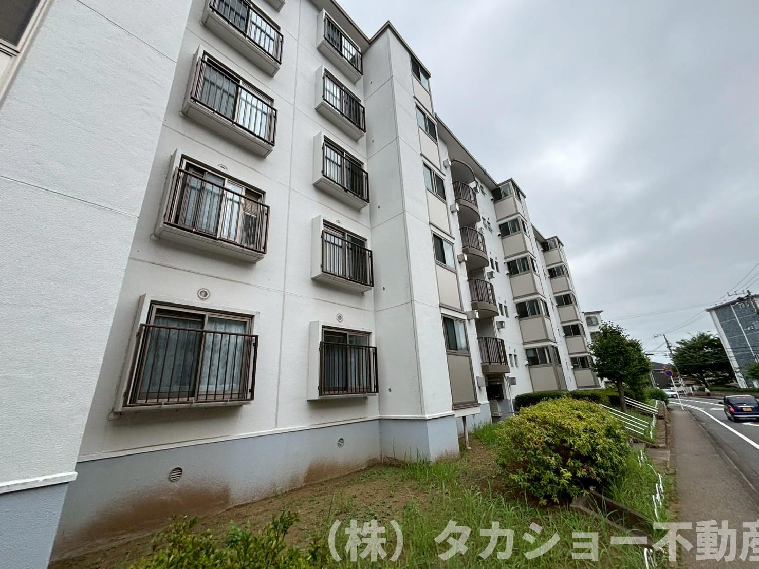 八千代台パークハイツ　6号棟の外観