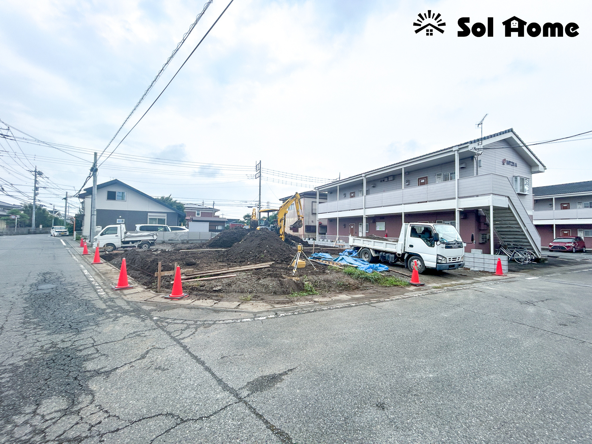 高崎市東貝沢町2期　新築住宅全3棟の外観|◆本日のご案内も大歓迎です♪◆ 図面や写真では分からない部分を不動産のプロが丁寧にご説明いたします！！ソルホームはいつでもお問い合わせをお待ちしております♪