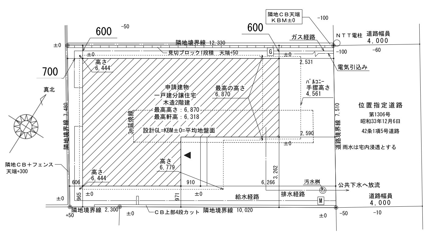 清水区草薙二丁目　6期　全1棟の区画図|●区画図●敷地面積：92.37㎡　建物面積：87.77㎡