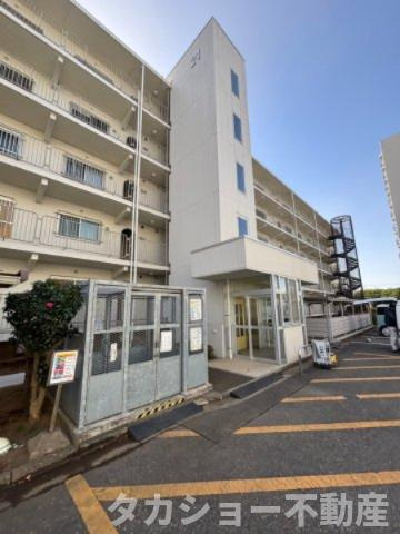 稲毛ファミールハイツ　21号棟の外観|エレベーター御座います!!