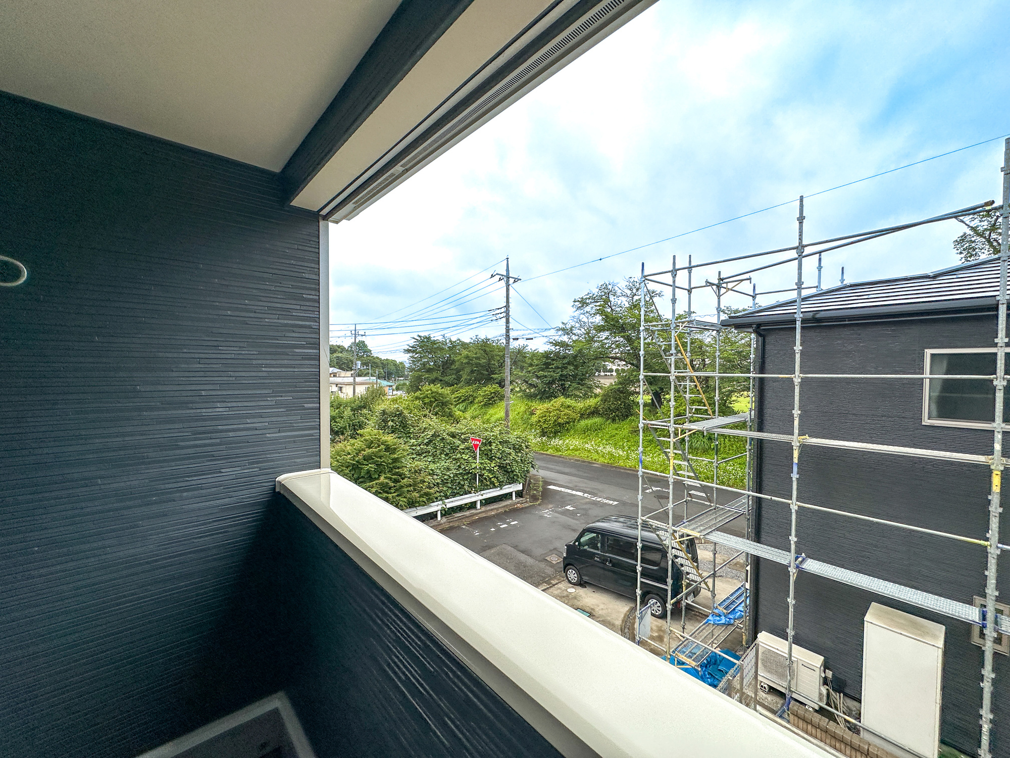 真岡市並木町３丁目の新築一戸建の展望|隣地との距離が確保されているので開放感のある眺望♪