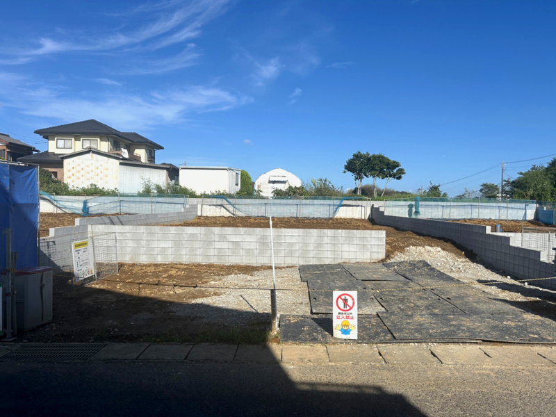 つくば市谷田部（全3区画）2号棟　現地写真　2026年9月撮影

