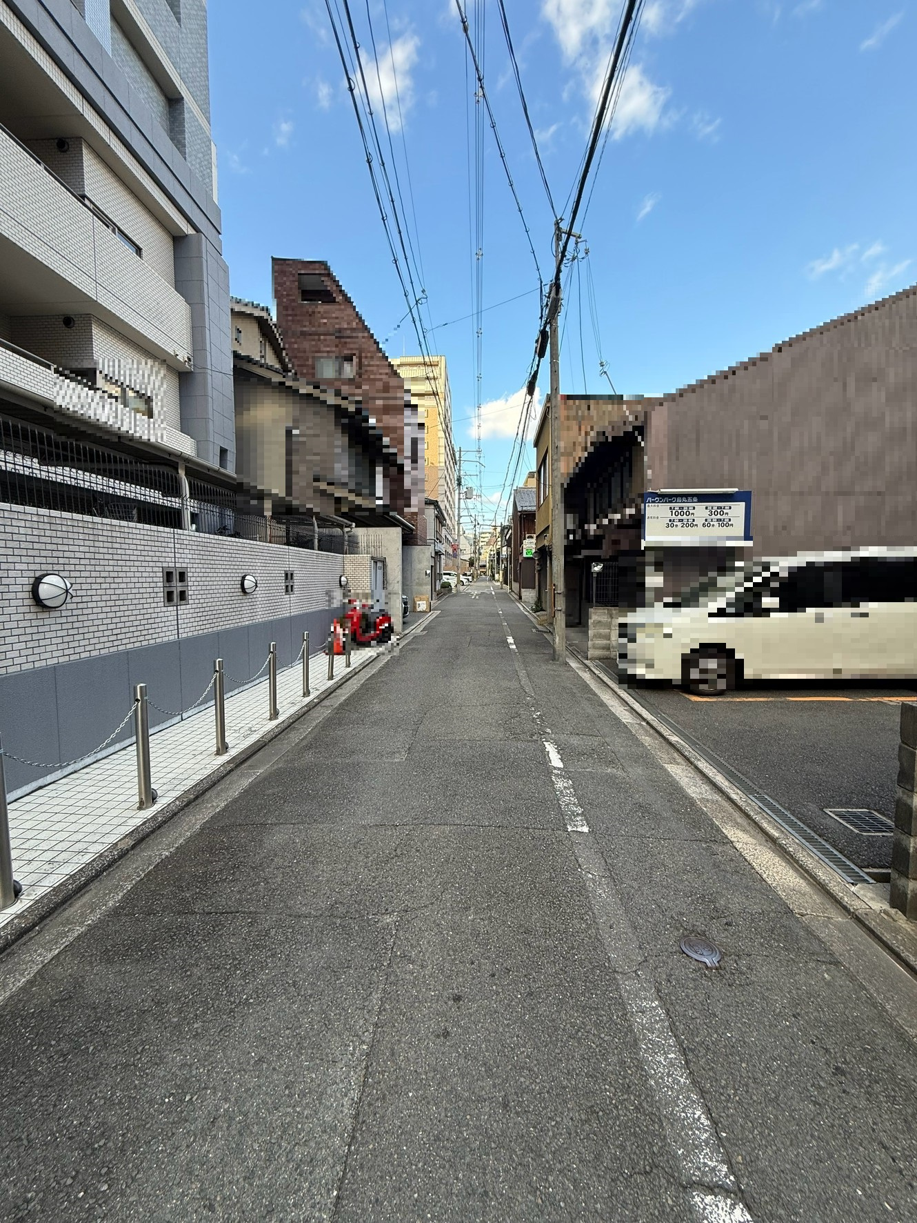 下京区玉屋町トランクルーム＋コインパーキングの外観