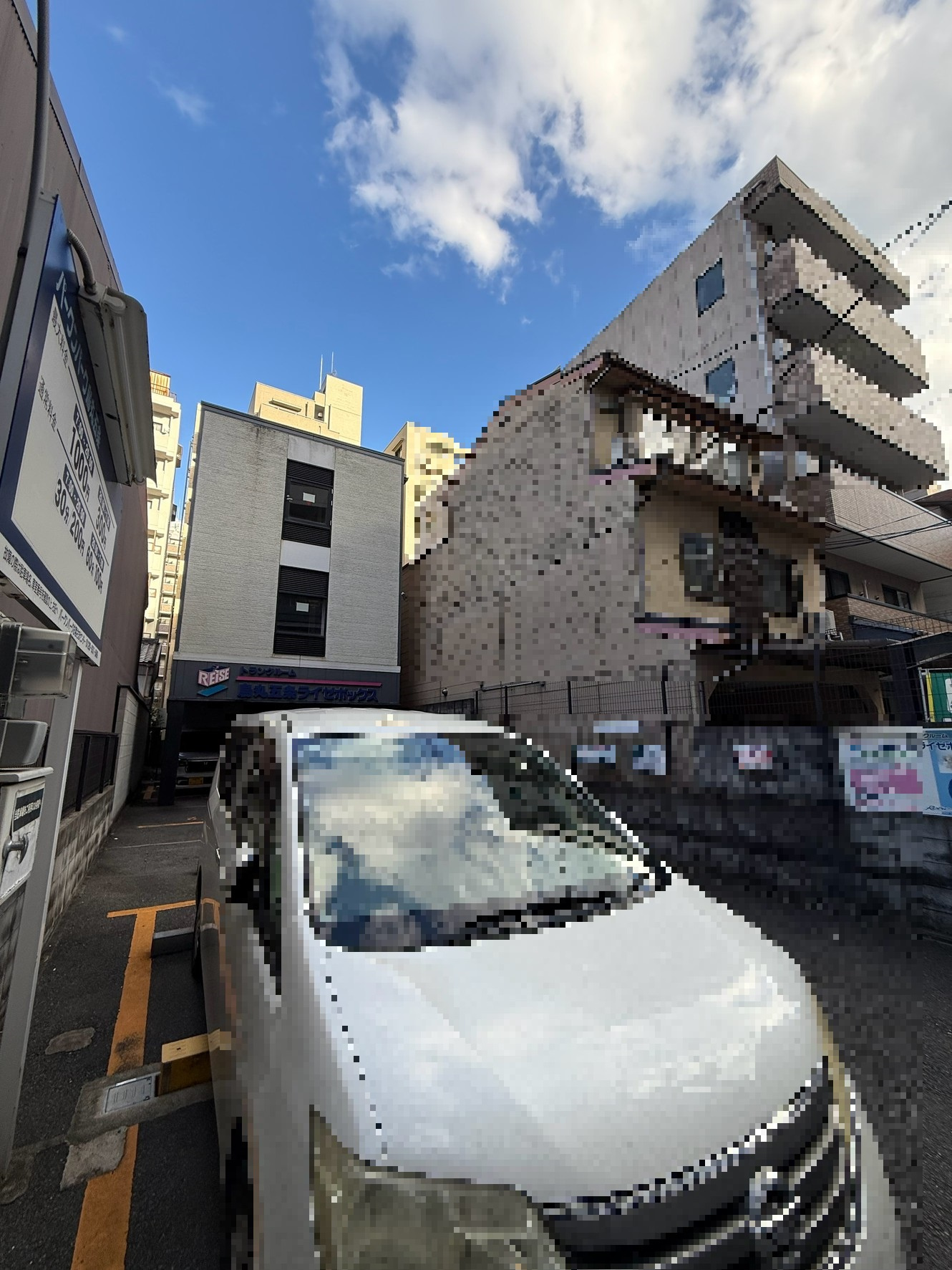 下京区玉屋町トランクルーム＋コインパーキングの外観