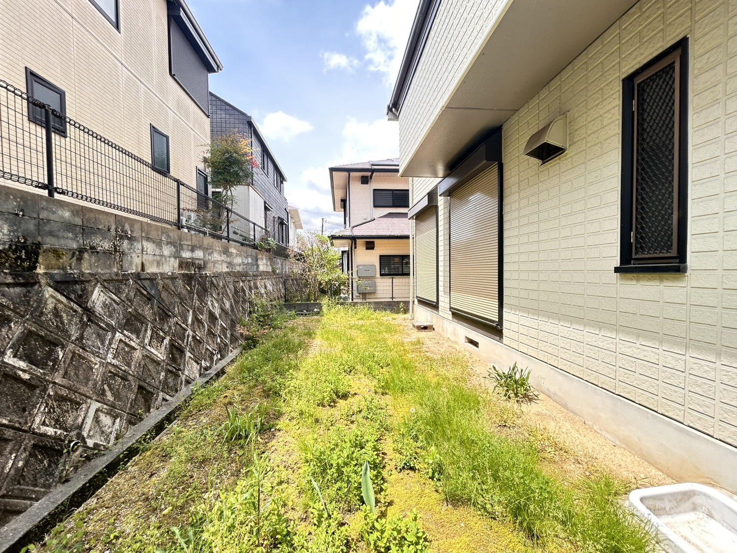 神戸市北区小倉台６丁目一戸建の庭
