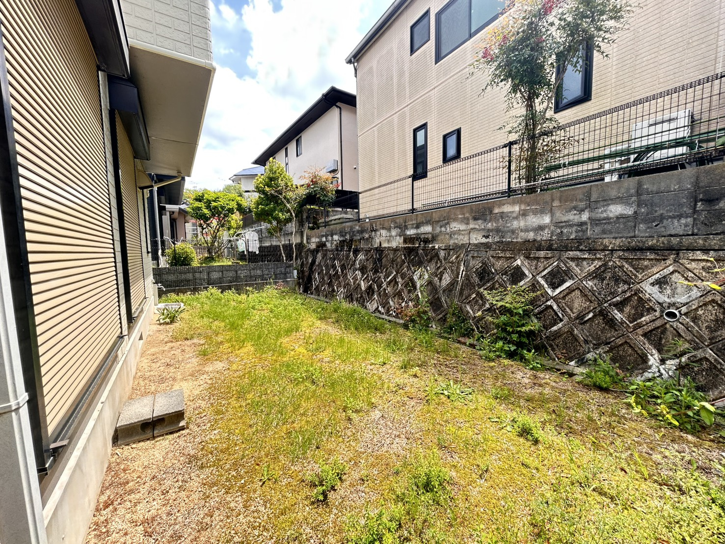 神戸市北区小倉台６丁目一戸建の庭