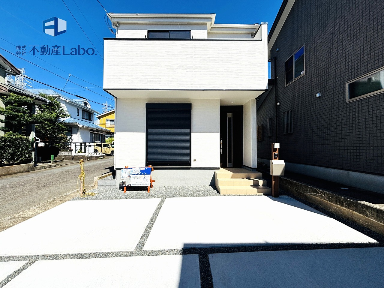 リーブルガーデン　沼津市小林台　～全1棟～の外観|～本日ご見学が可能です～ 土日祝日はもちろん、平日のお仕事終わりのお時間でもご内覧可能です♪ ご見学ご希望がございましたらお気軽にご相談ください！ お問い合わせは、090-6400-6118まで♪