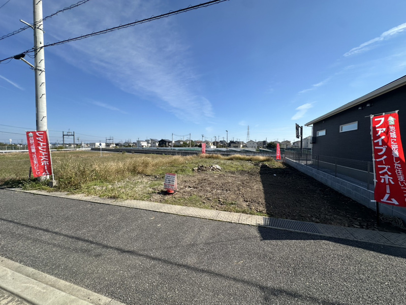 【館林市岡野町1区画　現地写真】
敷地面積67坪！