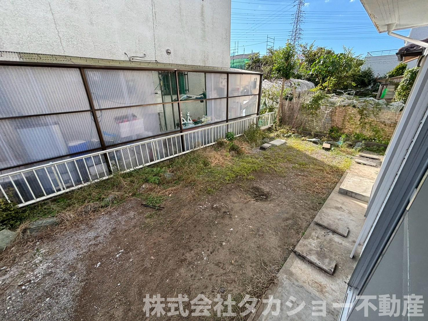 君津市外箕輪1丁目　中古戸建の庭