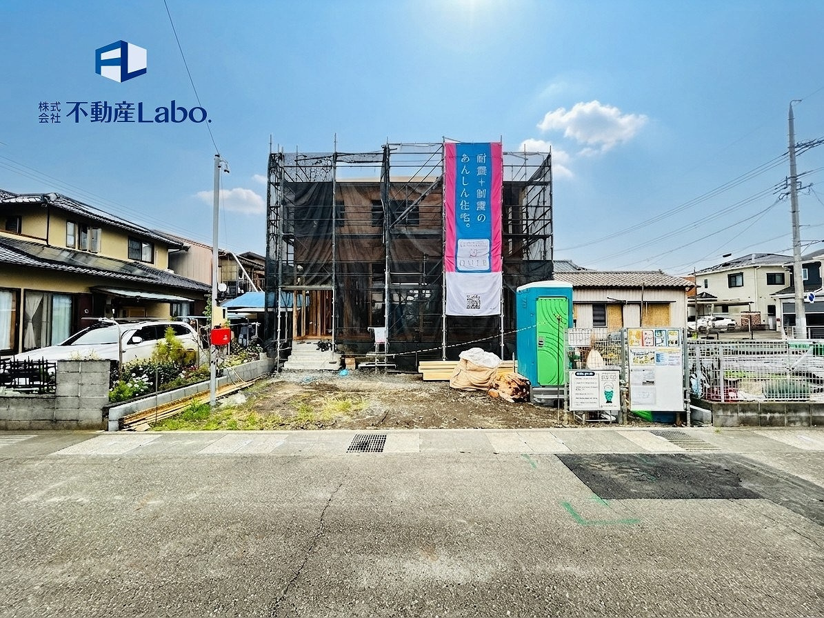 クレイドルガーデン　駿河区広野第10　　全1棟の前面道路含む現地写真|2026年11月完成予定となります♪