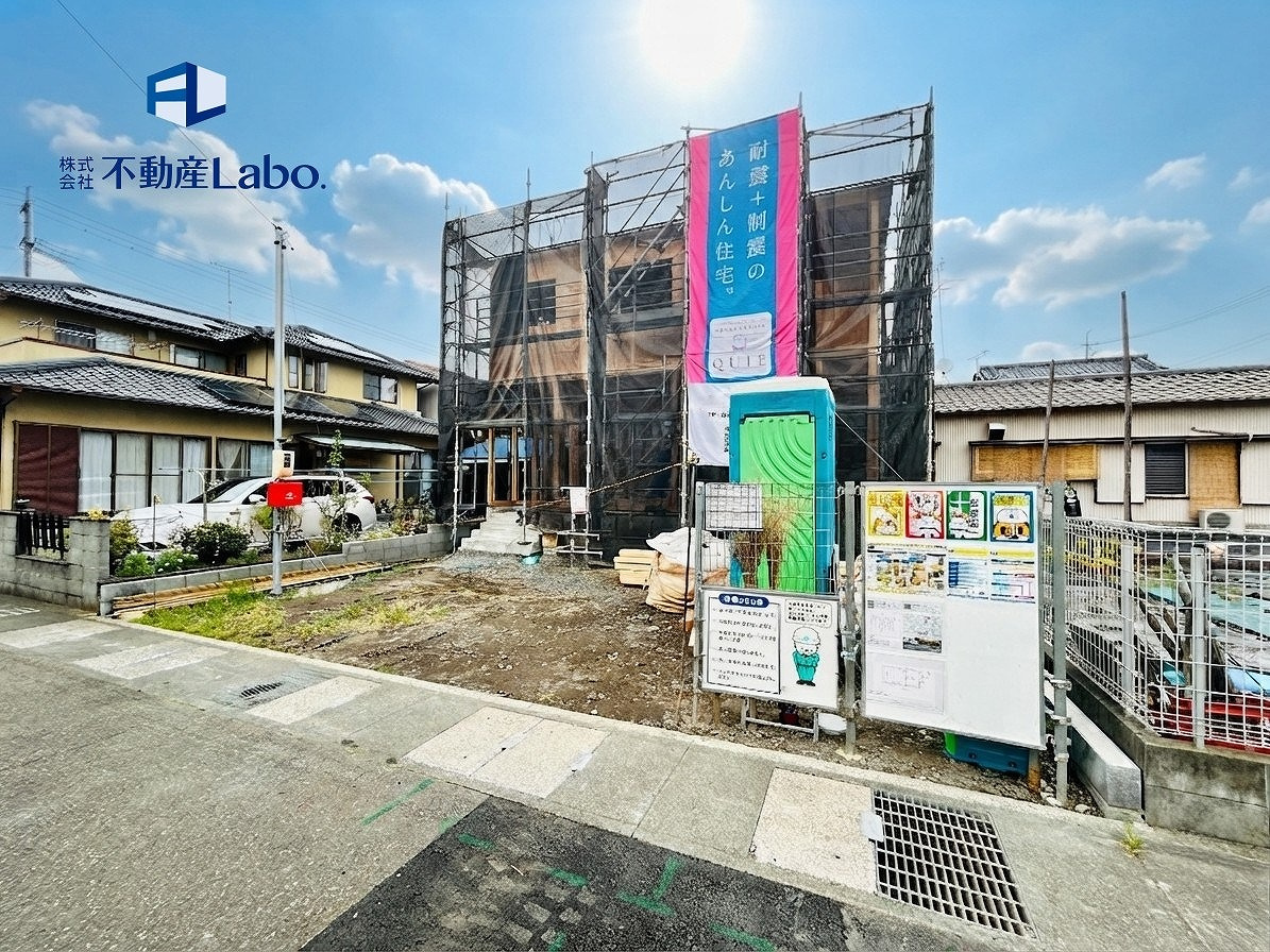 クレイドルガーデン　駿河区広野第10　　全1棟の外観|～本日ご見学が可能です～ 土日祝日はもちろん、平日のお仕事終わりのお時間でもご見学可能です♪ 未完成のため近隣にある同仕様モデルハウスの内覧も可能です！ お問い合わせは090-6400-6118まで♪