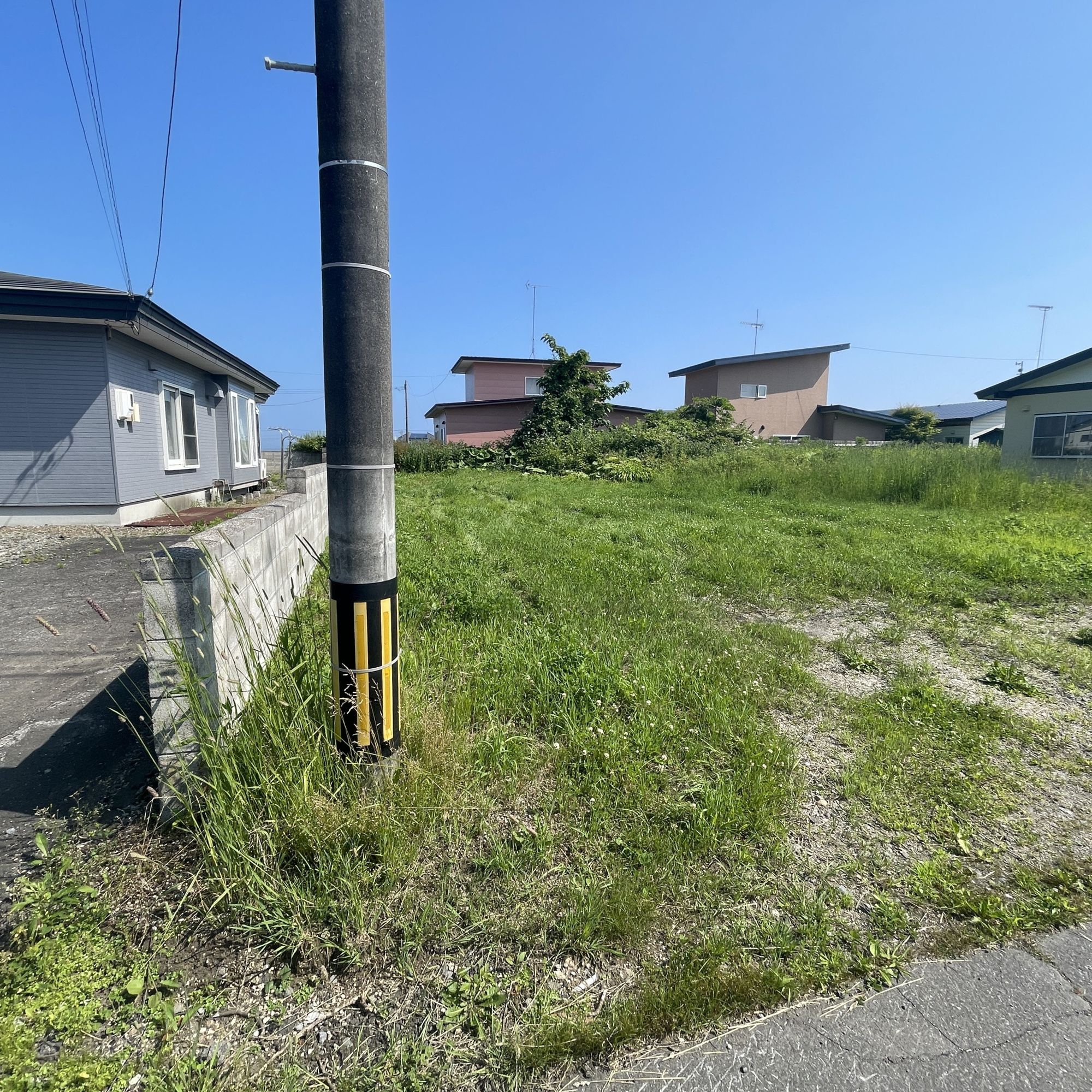 白老町東町3丁目44-81　土地の外観