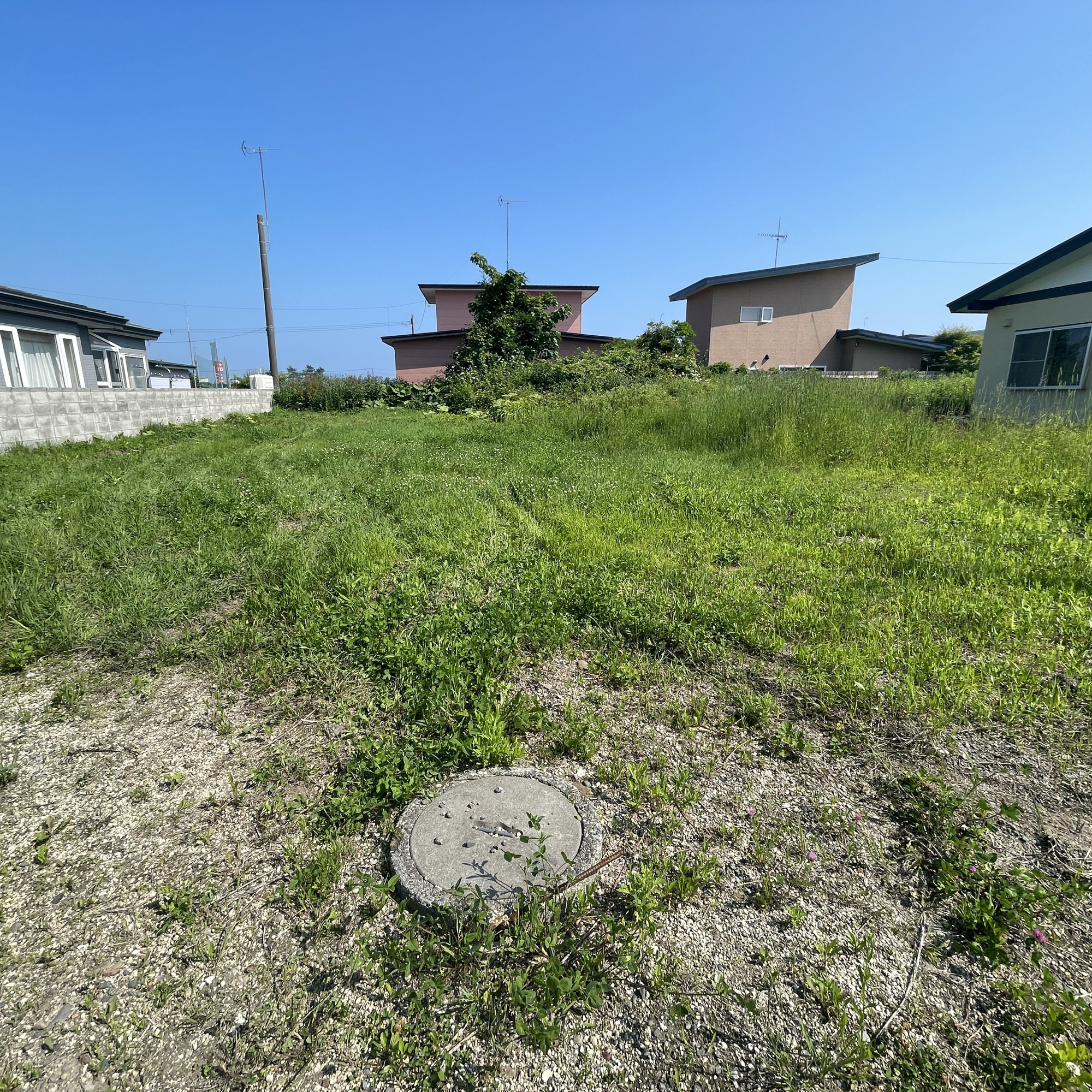 白老町東町3丁目44-81　土地の外観