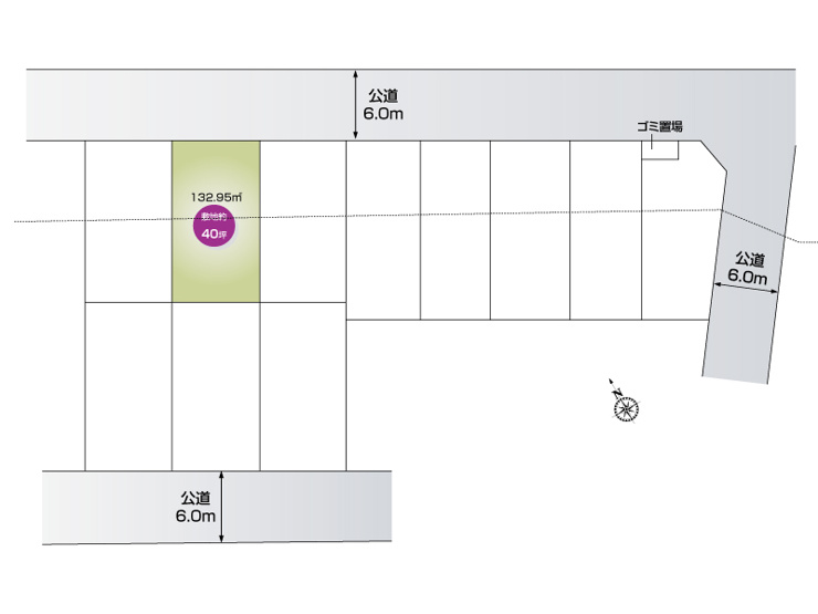 【土地図】さいたま市岩槻区上野　土地