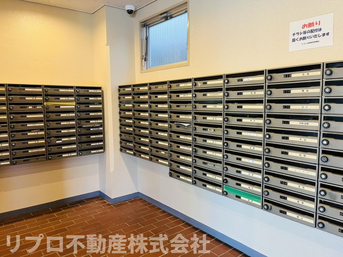 ファミール南常盤平８階の設備|共用スペース