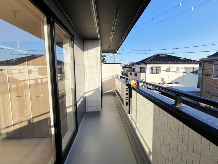 久喜市久喜北1丁目3期（全2棟）2号棟　バルコニー