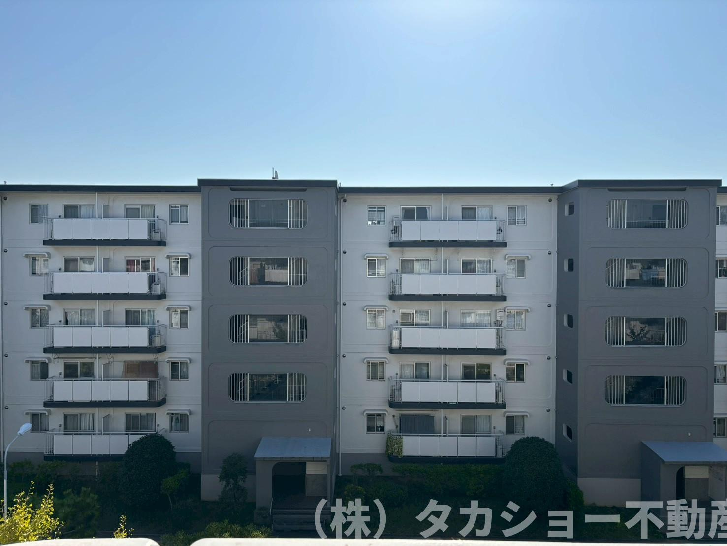 稲毛高浜南団地　27号棟の展望