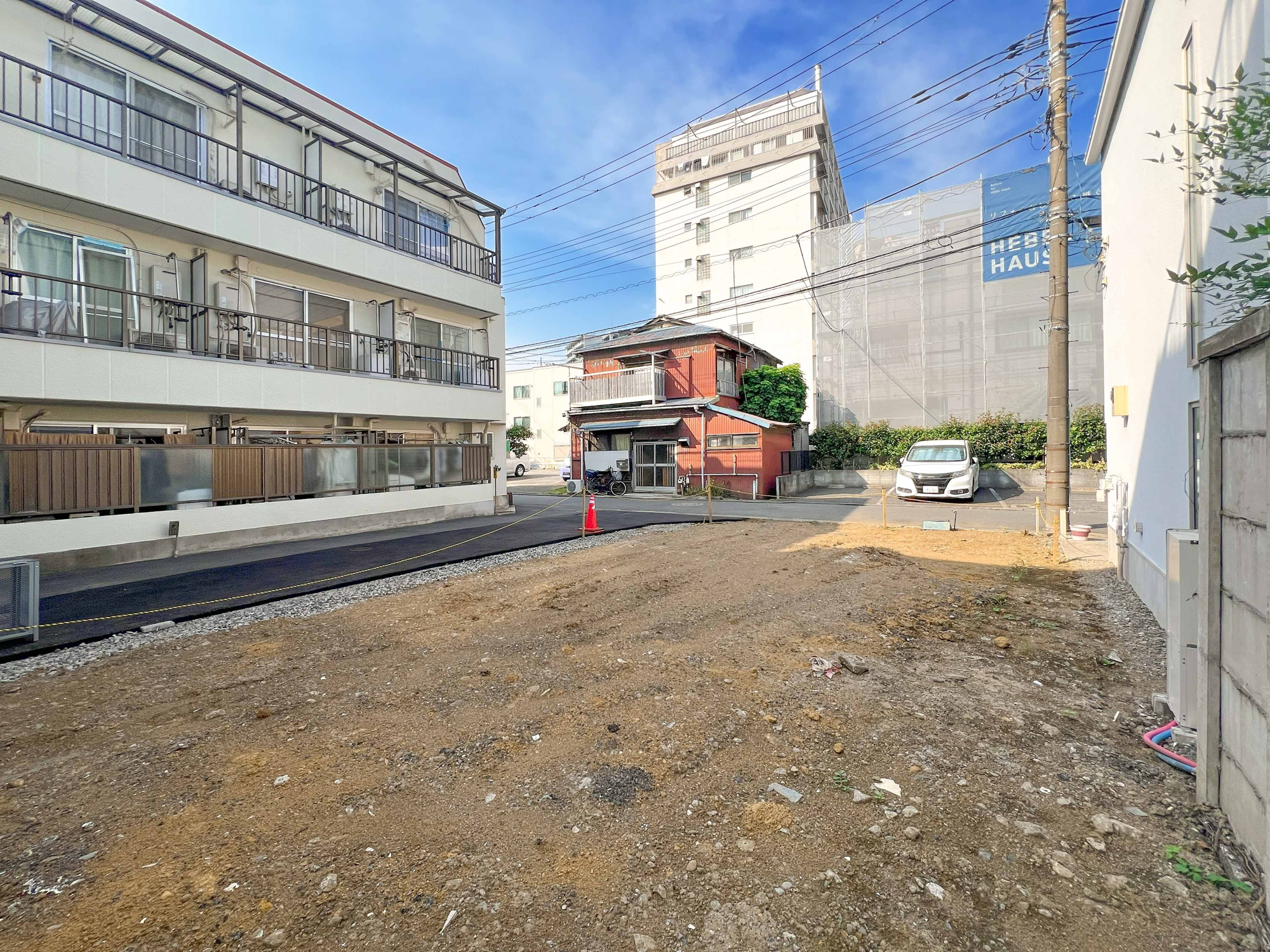 宅地分譲［品川区南品川５丁目］の外観|現地写真（2026年7月末撮影）