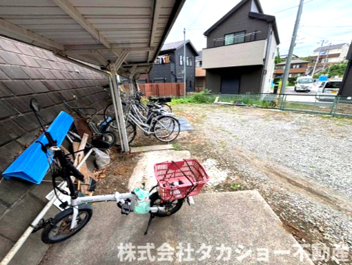 マイキャッスル市原の駐輪場