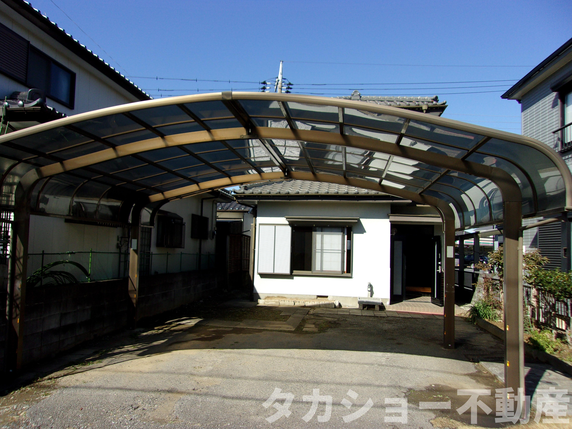 市原市古市場　中古戸建の駐車場|車をお持ちの方に嬉しい駐車場付きの物件です