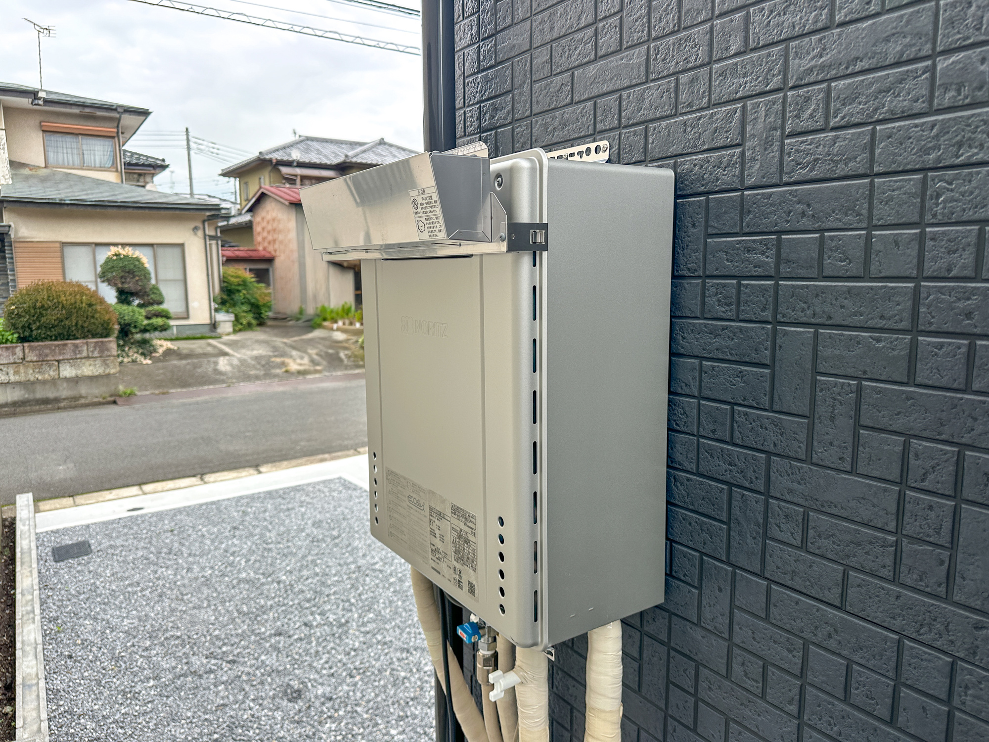 宇都宮市御幸ヶ原町126番　新築住宅全１棟の発電・温水設備|月々のガス代が優しい高効率給湯器♪