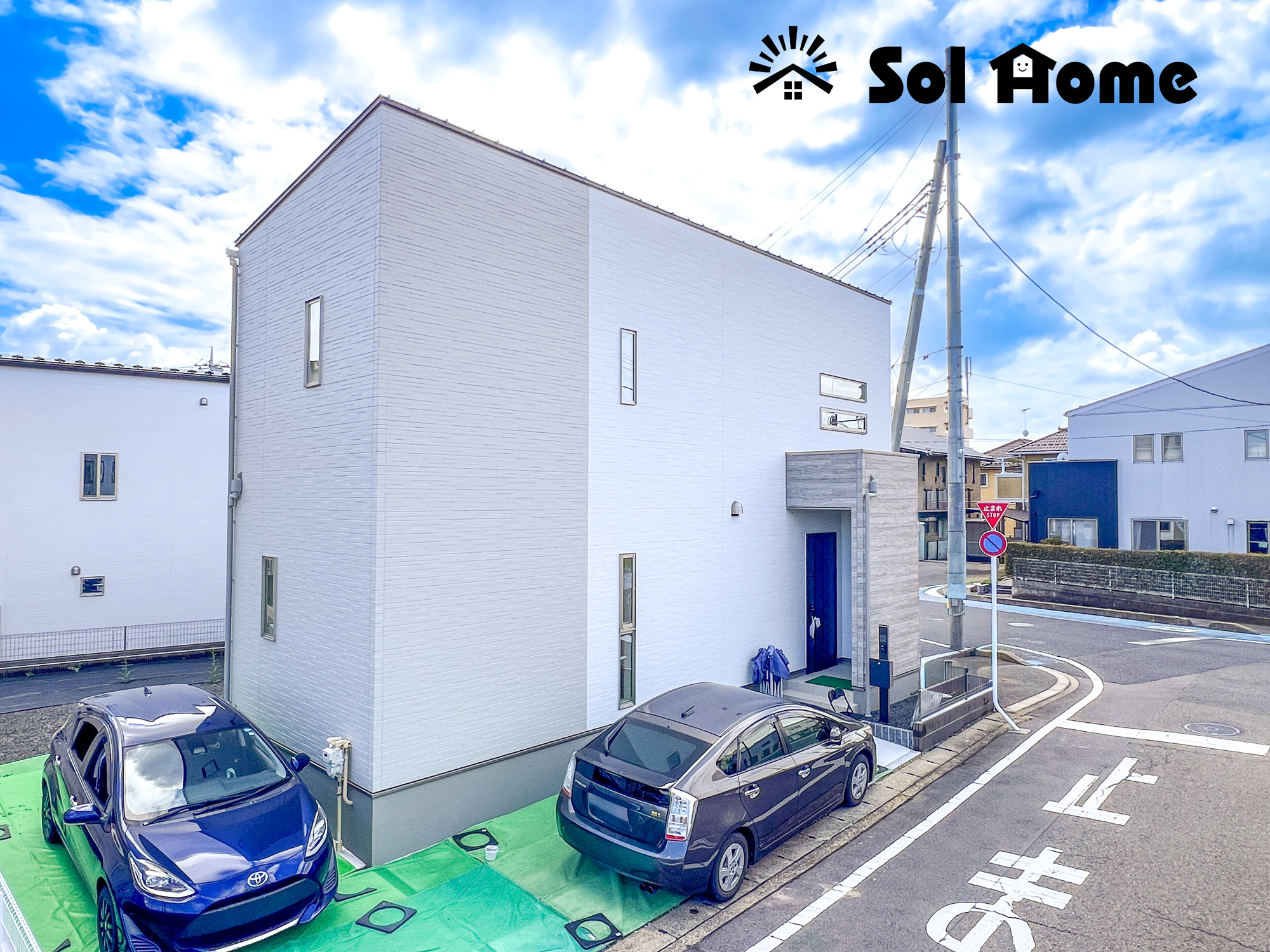宇都宮市日の出１丁目の新築一戸建の外観|◆本日のご案内も大歓迎です♪◆ 図面や写真では分からない部分を不動産のプロが丁寧にご説明いたします！！ 年中無休のソルホームはいつでもお問い合わせをお待ちしております♪