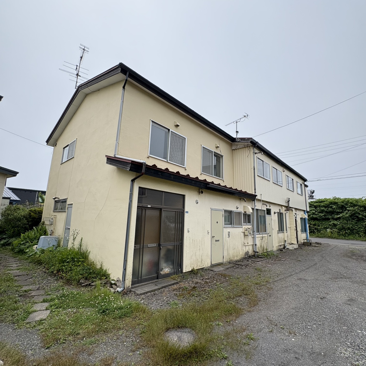 登別市鷲別町2-5-1　ワシ別ハイツの外観パース
