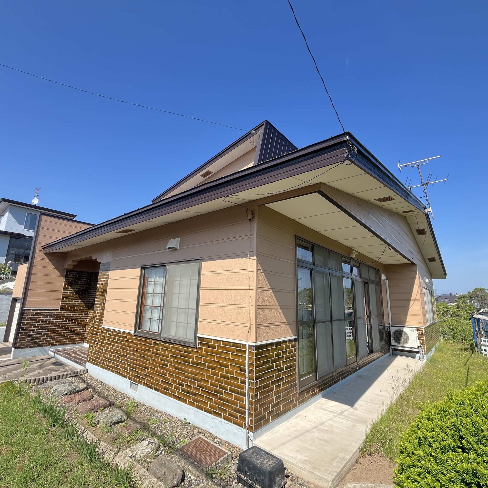 室蘭市白鳥台5丁目25-4　中古住宅の外観パース