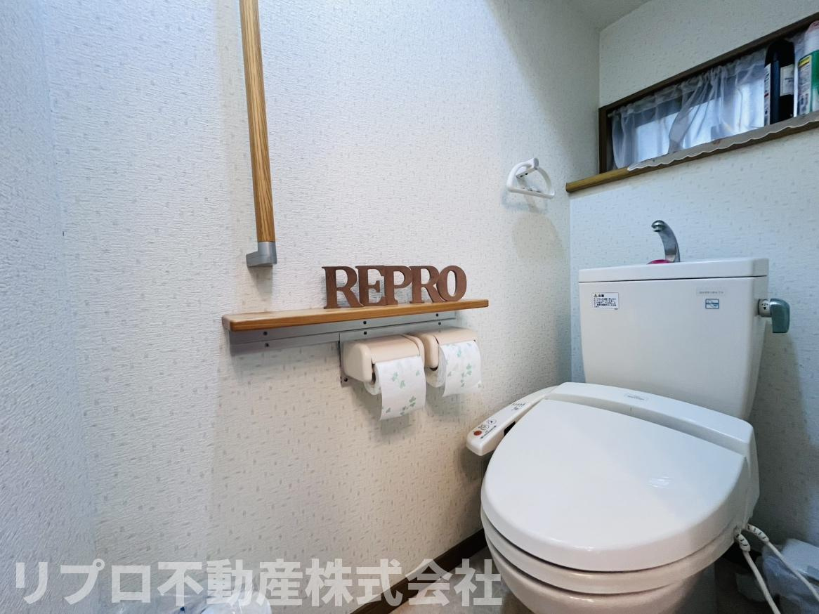 野田市柳沢戸建のトイレ|１階トイレ♪２階にもあります