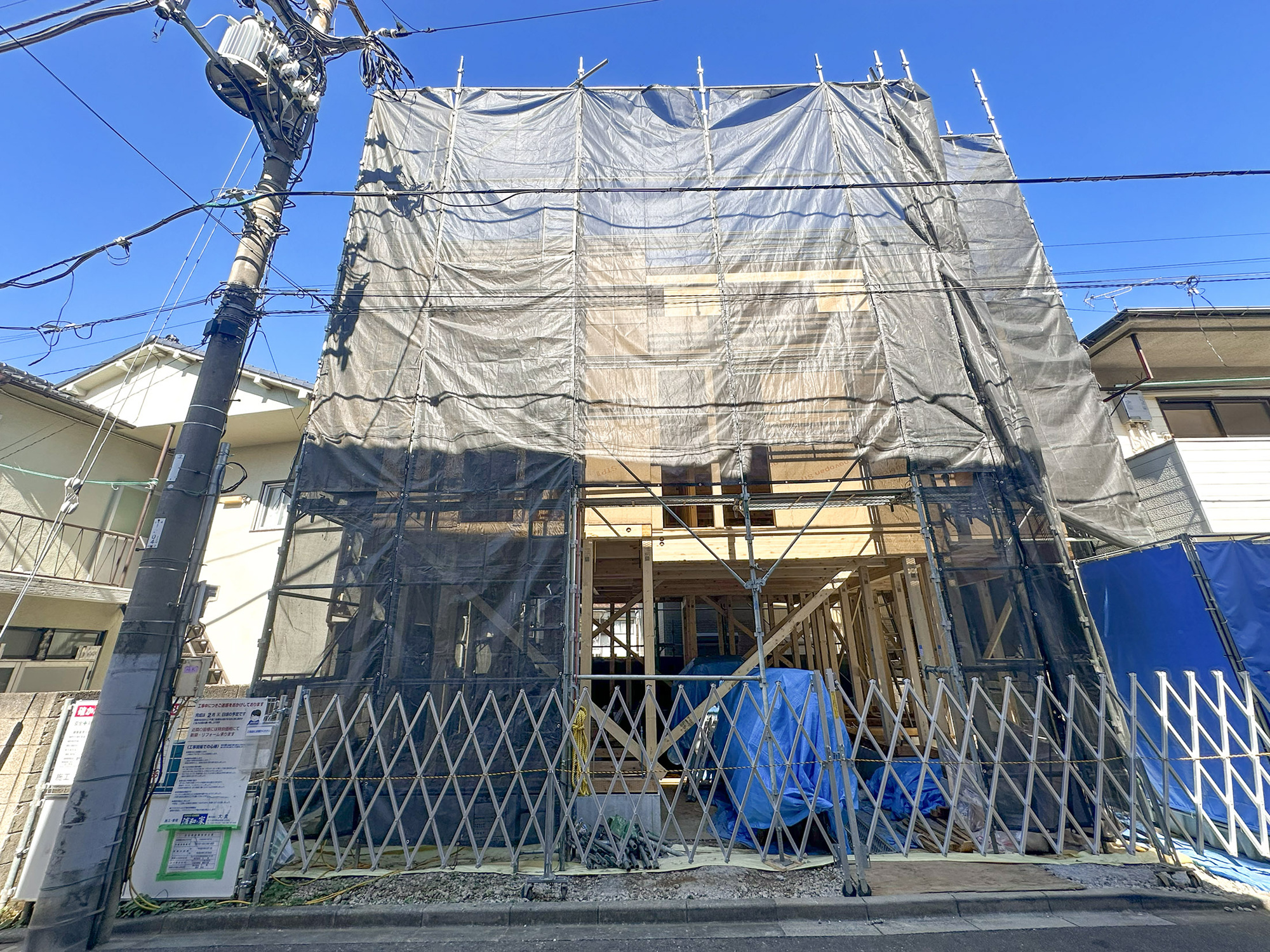 新築分譲［ミラクラス弥生町Ⅲ］の外観|現地写真（2026年10月撮影）
