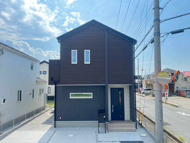 【坂戸市片柳4期2号棟 外観】建物完成しました！(2026.07.30撮影)