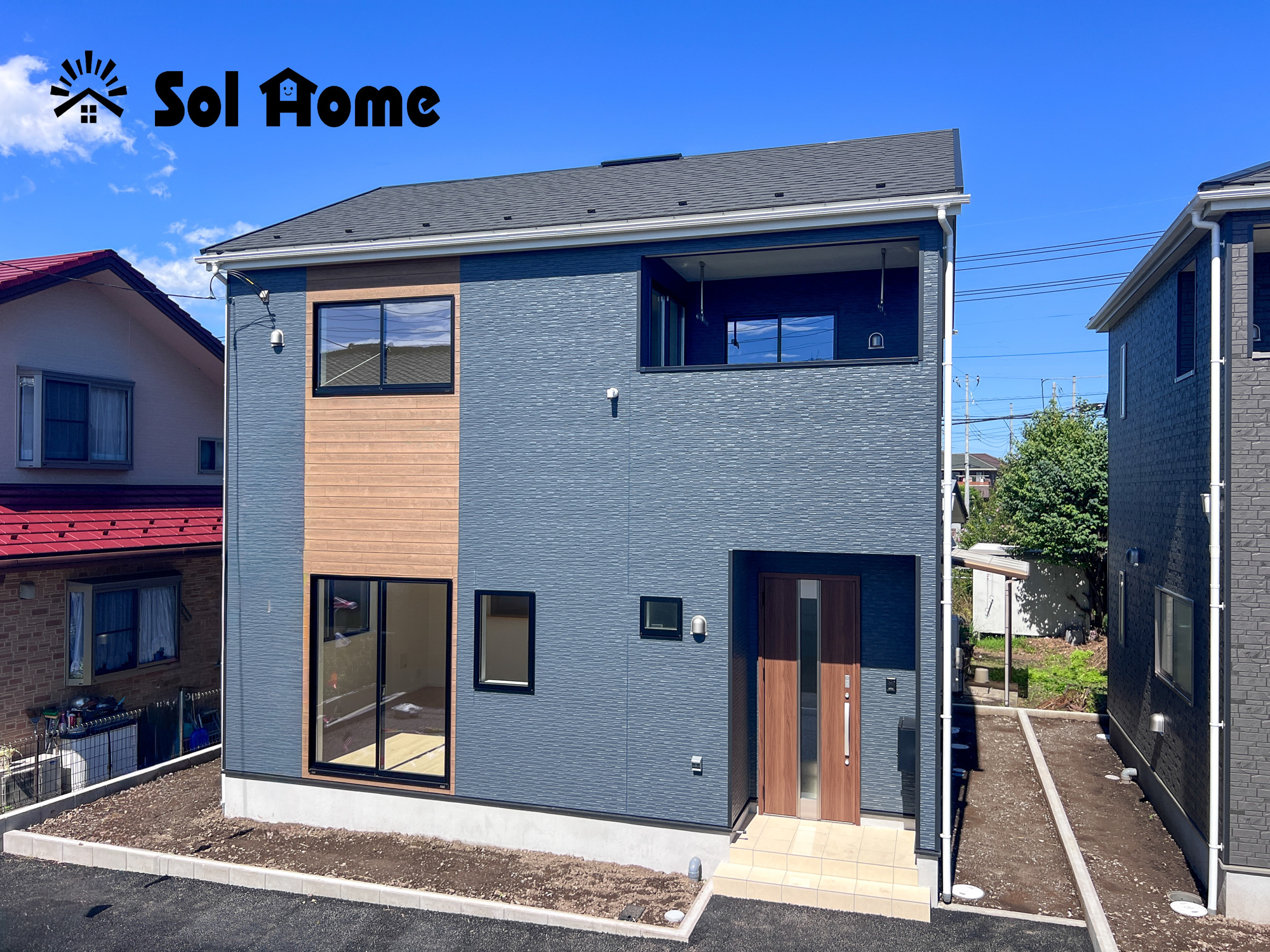 宇都宮市若草５丁目の新築一戸建の外観|◆本日のご案内も大歓迎です♪◆ 図面や写真では分からない部分を不動産のプロが丁寧にご説明いたします！！ 年中無休のソルホームはいつでもお問い合わせをお待ちしております♪