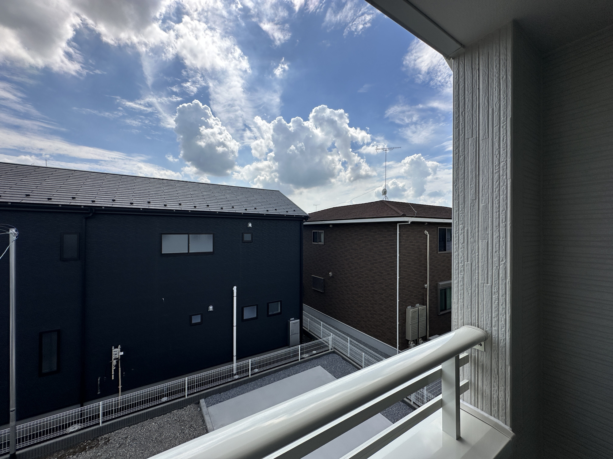 上三川町上三川第１１　新築住宅全３棟の展望|隣地との距離が確保されているので開放感のある眺望♪