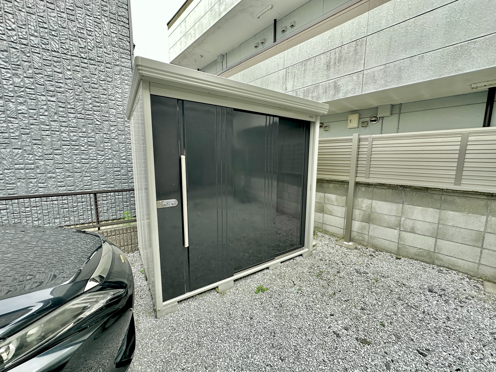 宇都宮市東峰町　中古住宅全１棟のその他|庭には物置付きですので様々なものを収納可能です♪