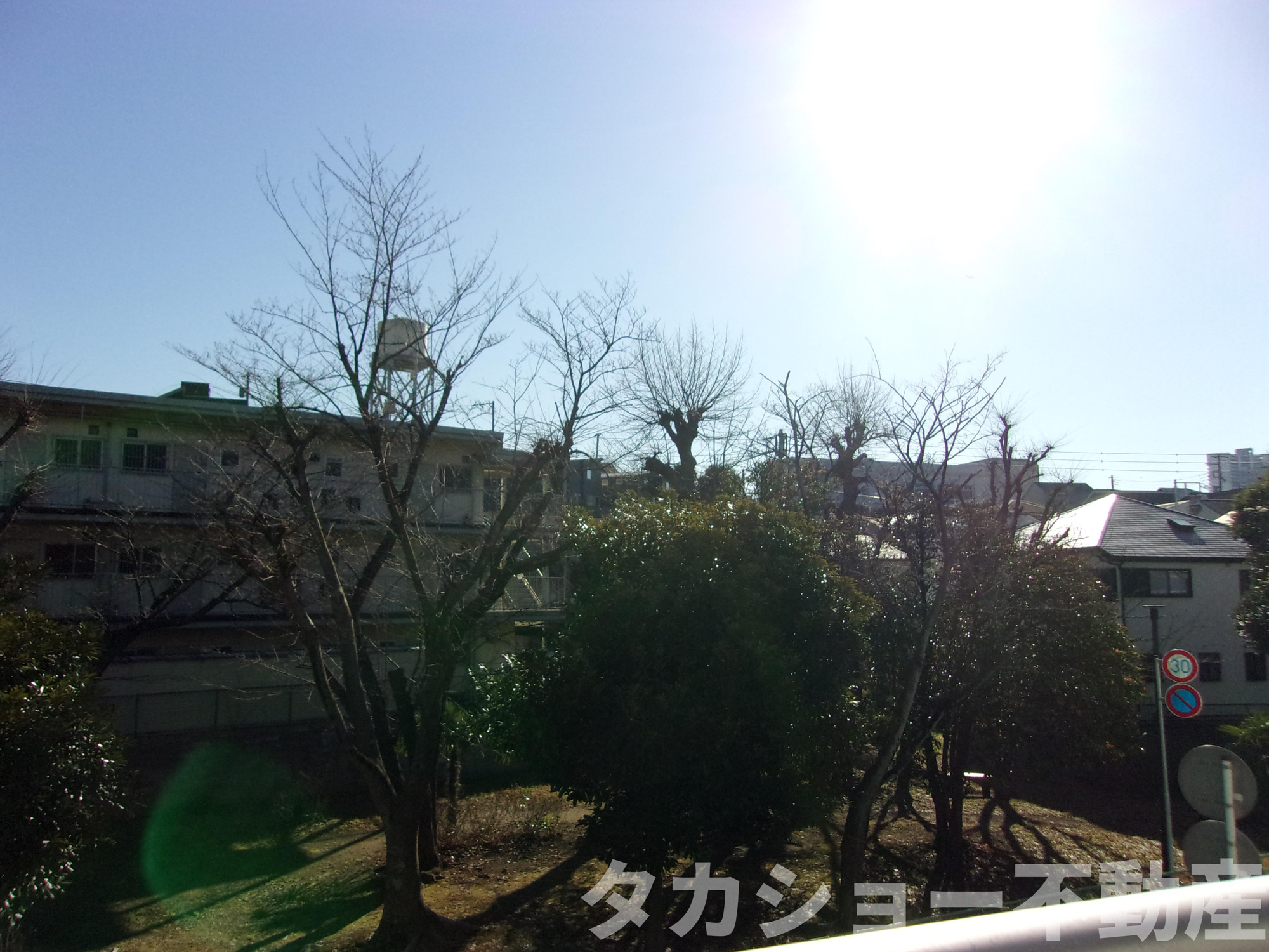 稲毛パークハウス　F棟の展望