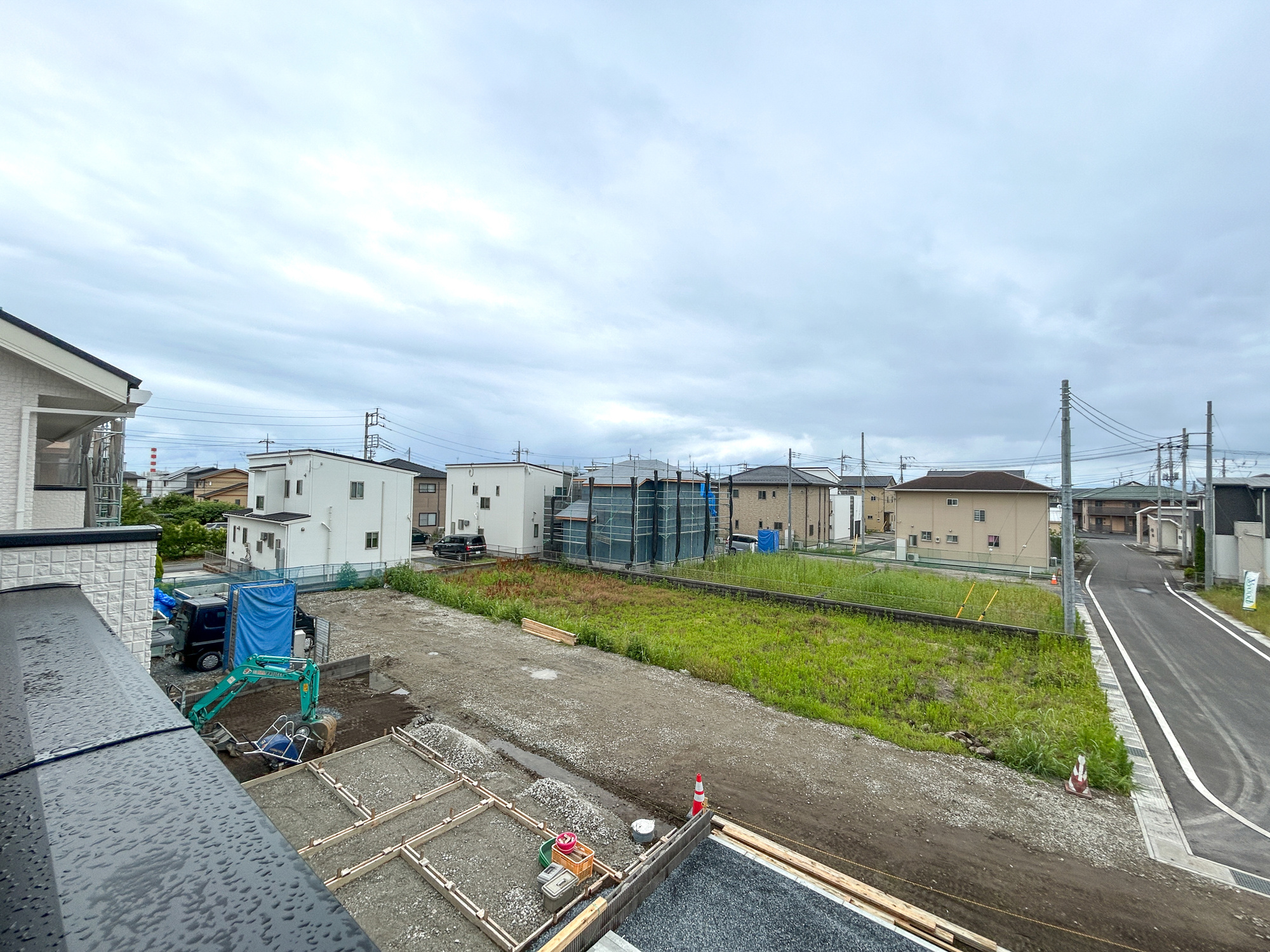 前橋市箱田町第9期　新築住宅全7棟の展望|見晴らしの良い眺望は開放感たっぷり♪
