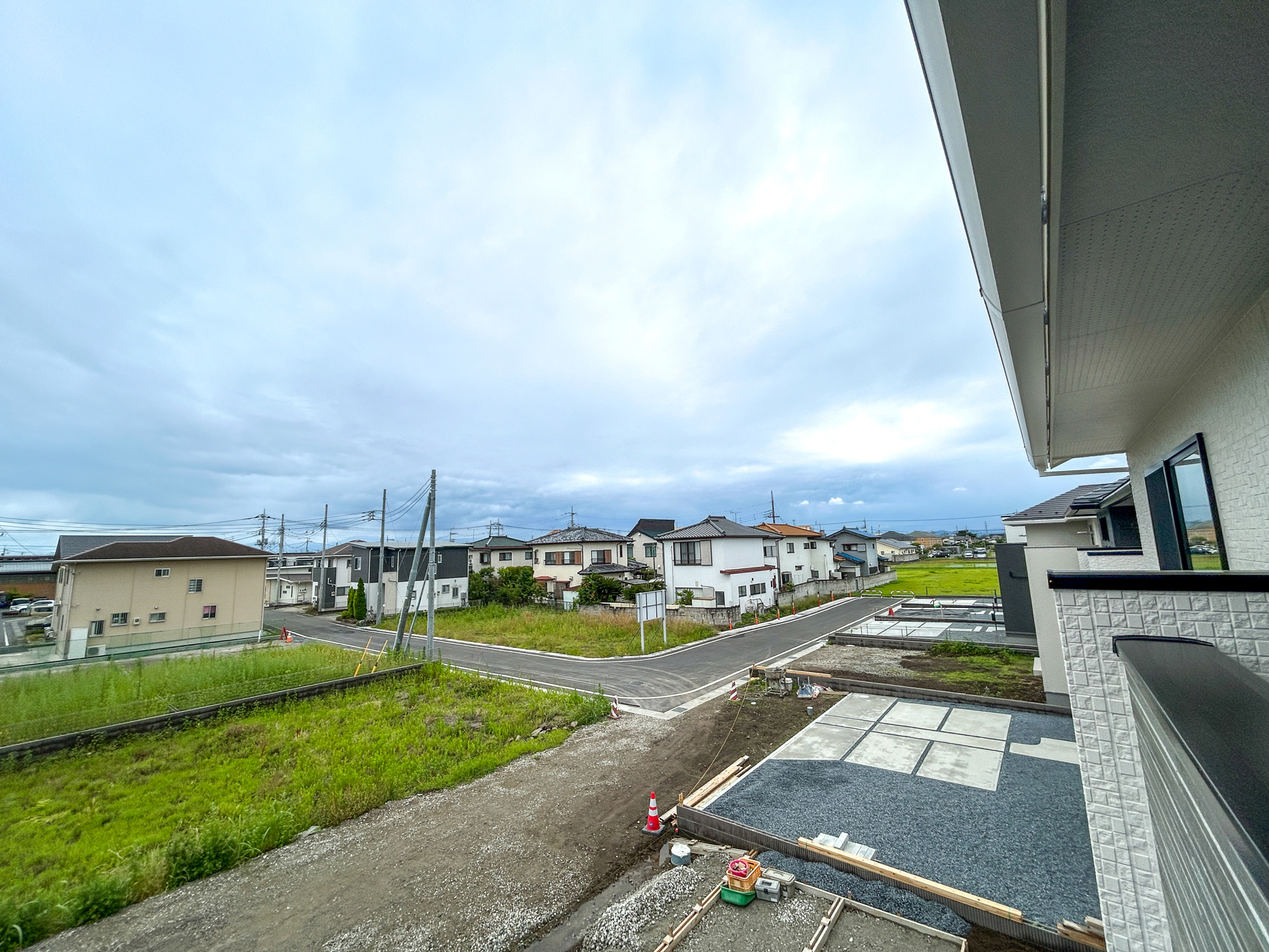 前橋市箱田町第9期　新築住宅全7棟の展望|見晴らしの良い眺望は開放感たっぷり♪