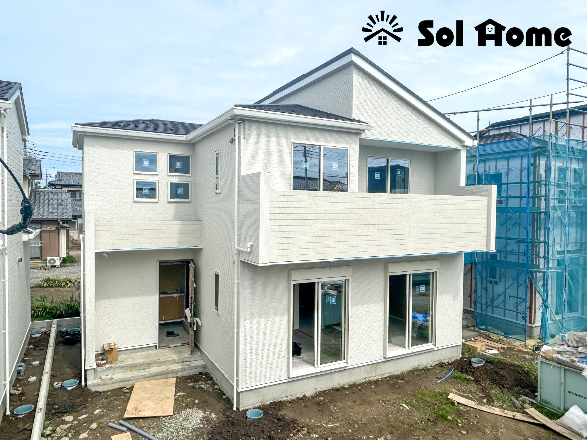 玉村町板井　新築住宅全5棟の外観|◆本日のご案内も大歓迎です♪◆ 図面や写真では分からない部分を不動産のプロが丁寧にご説明いたします！！ソルホームはいつでもお問い合わせをお待ちしております♪