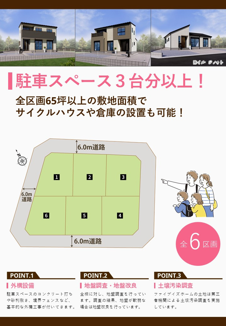 【本庄市下野堂　区画図】