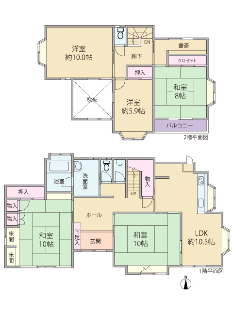  ＼敷地約82坪×駐車場2台／開放感ある仙台市泉区館1丁目戸建の間取り|◆当日・平日のご案内大歓迎◆ 5LDK、価格1,980万円、建物面積151.10m2
お早めにお問い合わせください♪