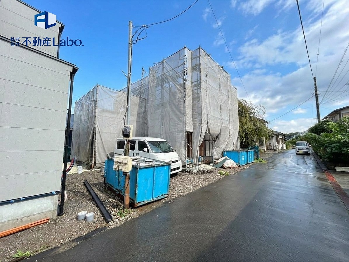 御殿場市　萩原1期　全2棟の外観|4LDK+WIC(ウォークインクローゼット)+SC(シューズクローク)+P(パントリー)+FC(ファミリークローゼット)
土地面積157.66㎡(47.69坪)　建物面積107.74㎡(31.68坪)